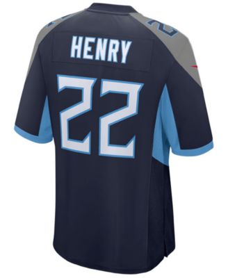 Men's Nike Derrick Henry Light Blue Tennessee Titans Vapor F.U.S.E. Limited Jersey Size: Large