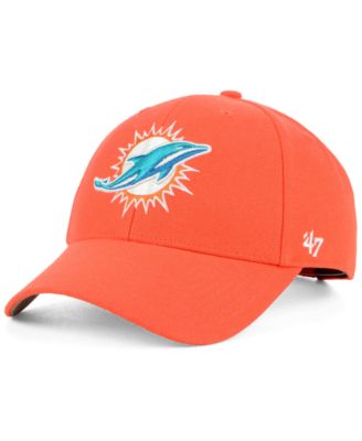 orange miami dolphins hat
