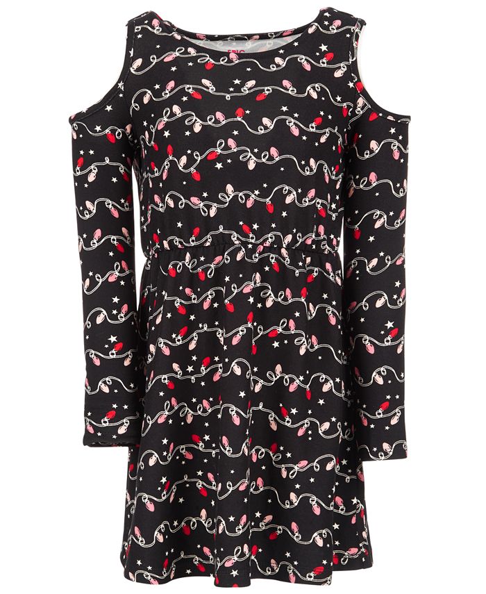 Epic Threads Super Soft Toddler Girls Holiday Lights Dress