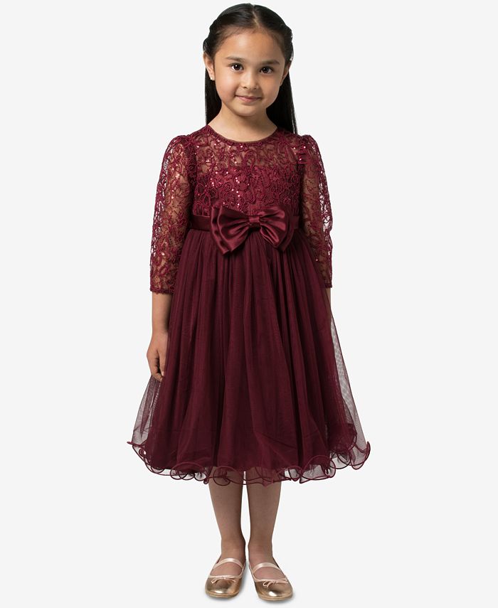 Macy's little girl party dresses store