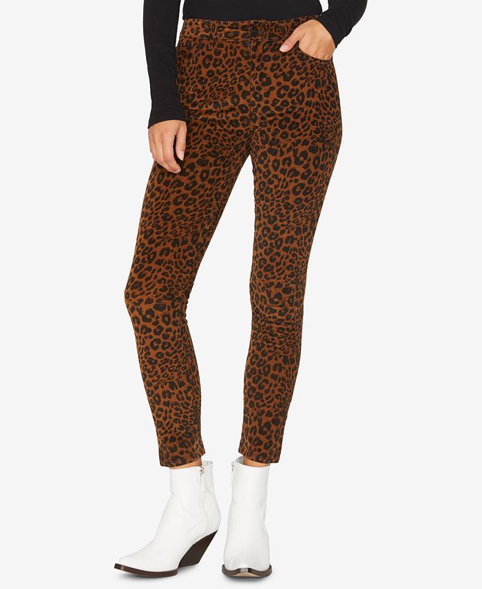 Sanctuary Leopard Print Skinny Jeans Macy S