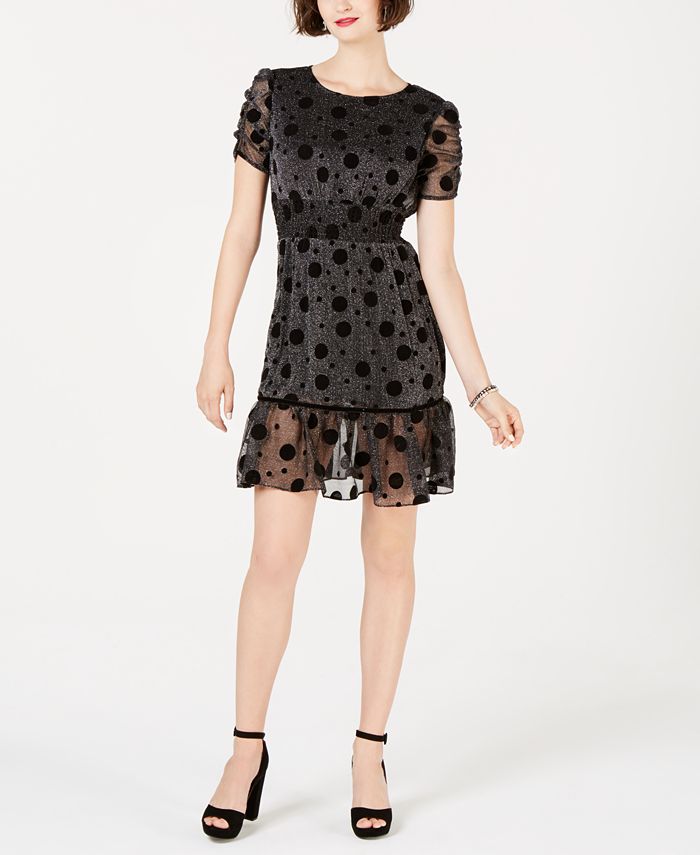 Betsey johnson polka dress outlet sandals