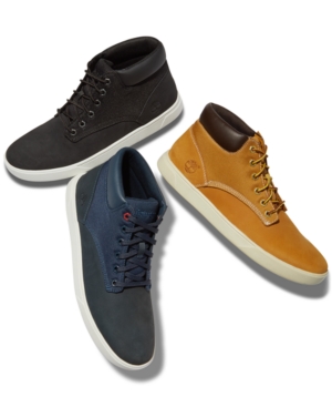 image of Timberland Men-s Groveton Chukka Sneakers, Created for Macy-s Men-s Shoes