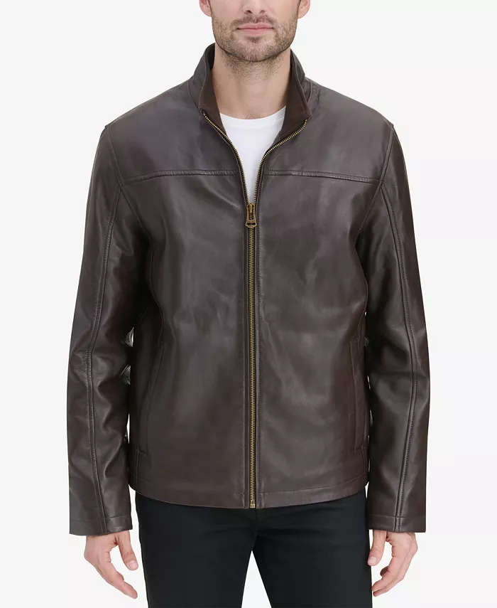 Men's Smooth Leather Jacket - thumbnail 7