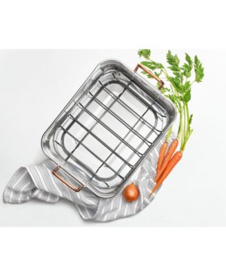 Martha Stewart Collection - Stainless Steel Roaster