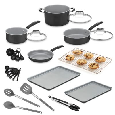 Cuisinart - 24-Pc. Aluminum Cookware Set