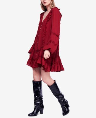 snow angel mini dress