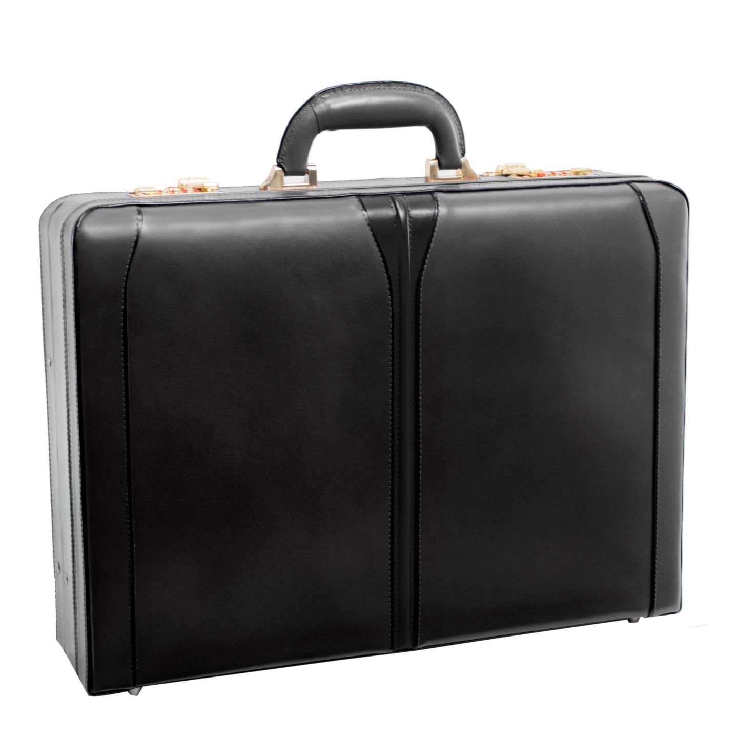 Портфели McKlein Turner 4.5" Expandable Attache, цвет: Чёрный — фото 1