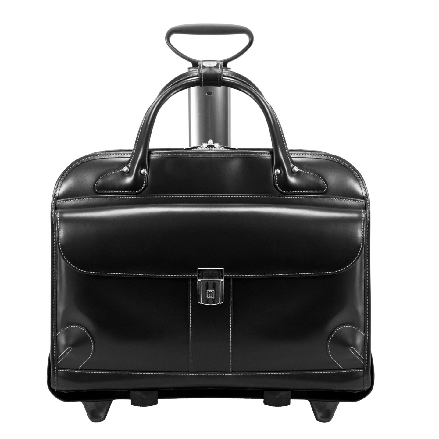 Портфели McKlein Lakewood, 15" Fly-Through Checkpoint-Friendly Ladies Laptop, цвет: Чёрный — фото 15