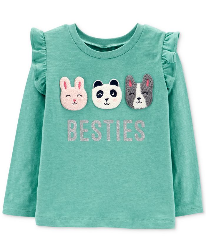 Carter's Toddler Girls BestiesPrint Cotton TShirt Macy's