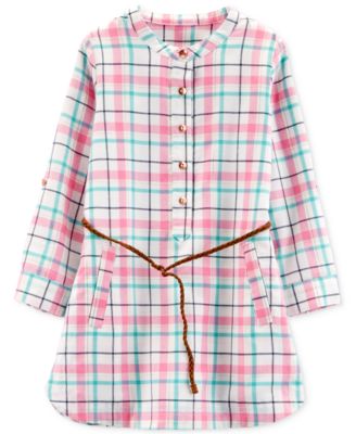 Carter's - Toddler Girls Plaid Dress