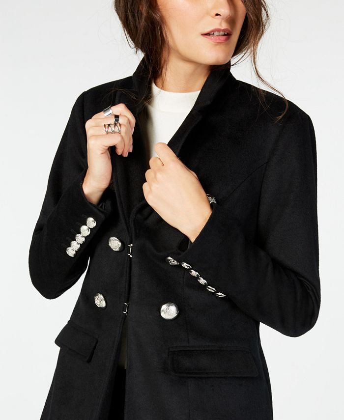 INC International Concepts I.N.C. Military Maxi Coat, Created for Macy