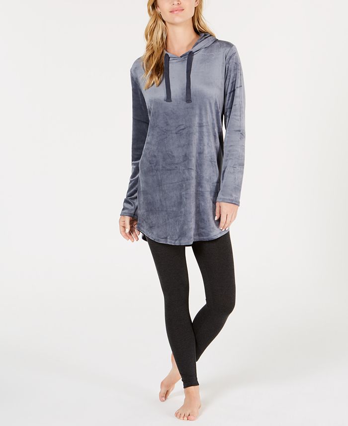 Alfani Velvet Tunic Pajama Top, Created for Macy's & Reviews Bras