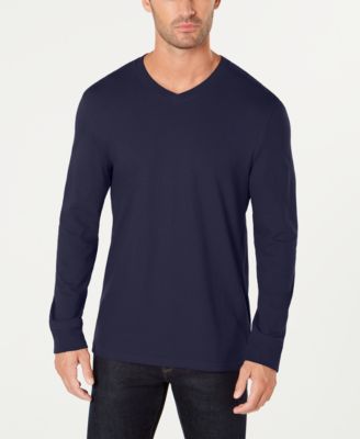 Club Room Men s V Neck Long Sleeve T Shirt Created for Macy s Macy s