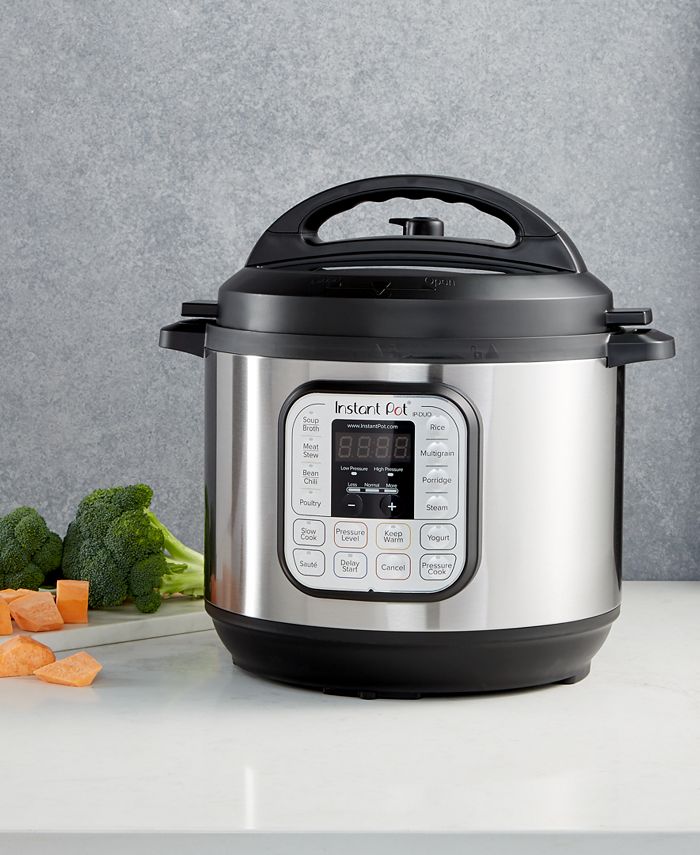 Instant Pot DUO80 7in1 Programmable Pressure Cooker 8Qt. Macy's
