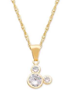 image of Disney Children-s Cubic Zirconia Mickey Mouse 15