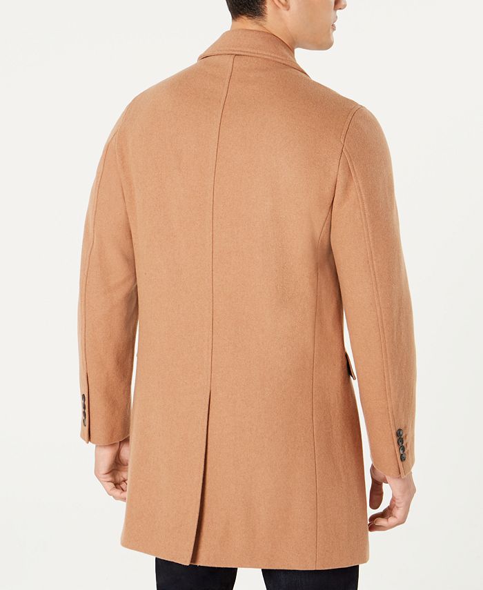 INC International Concepts I.N.C. Men s Dublin Camel Topcoat
