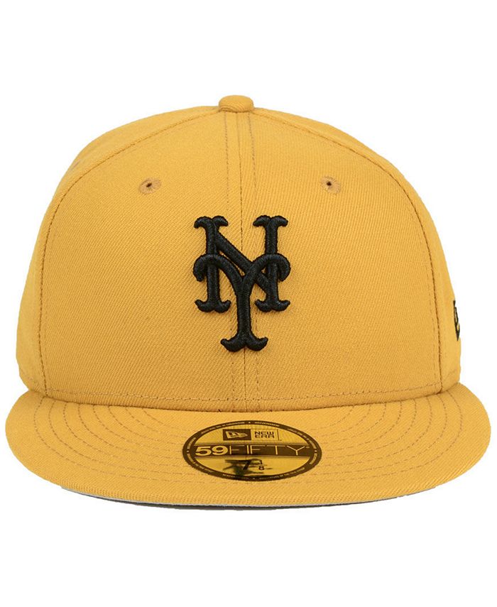 New Era New York Mets Reverse C-Dub 59FIFTY FITTED Cap - Macy's