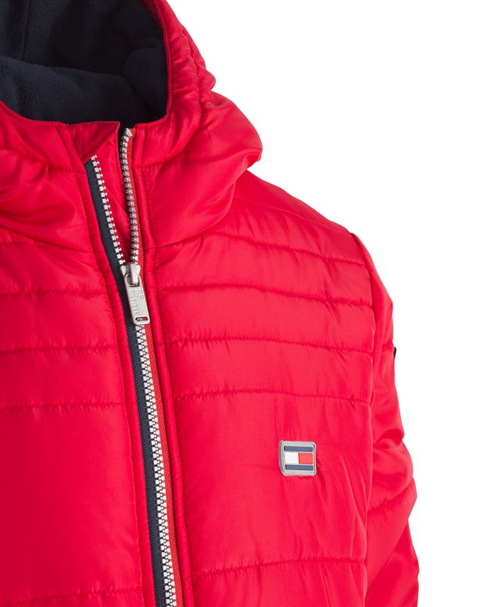 Tommy Hilfiger Toddler Boys Bailey Hooded Puffer Jacket Macy's