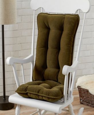 Greendale Home Fashions Cherokee Solid Standard Rocking Chair Cushion Set