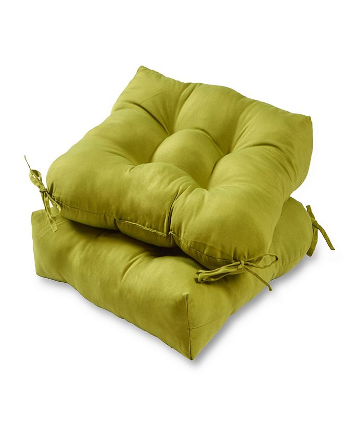 Greendale Home Fashions Set of 2 Outdoor Chair Cushions Macy's