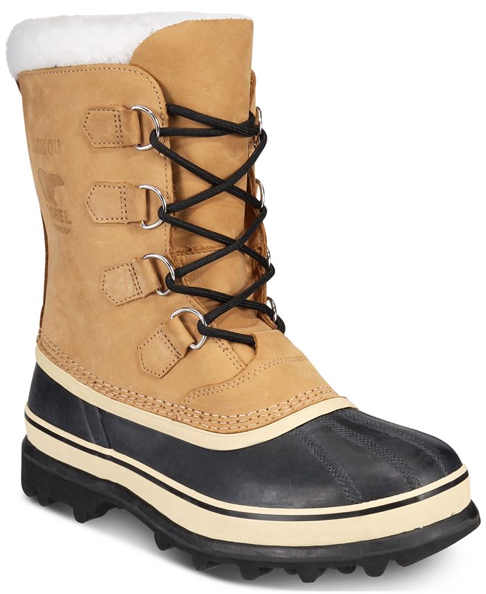 Sorel Men's Caribou Waterproof Boots - Macy's