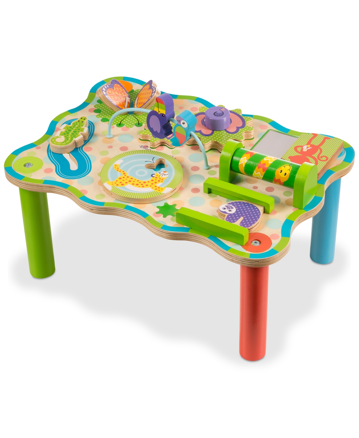 Melissa & Doug Kids'  First Play Jungle Activity Table In Multi