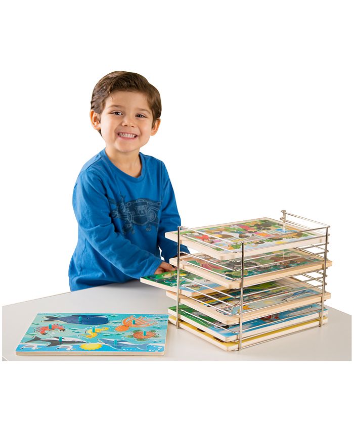 Melissa and Doug Melissa & Doug Wire Puzzle Storage Rack Macy's