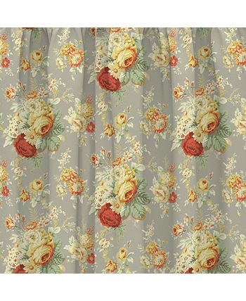 Waverly - Sanctuary Rose Floral Window Curtain