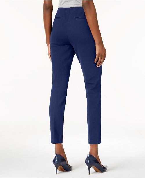 Alfani Modern Skinny Ponte Pants, Created for Macy's - Pants - Women ...
