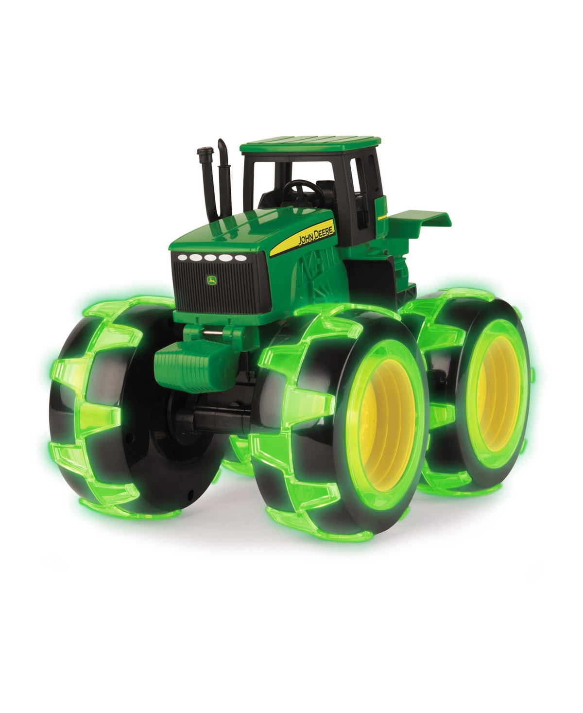 Tomy Babies' - John Deere Lighting Wheels Tractor In Green