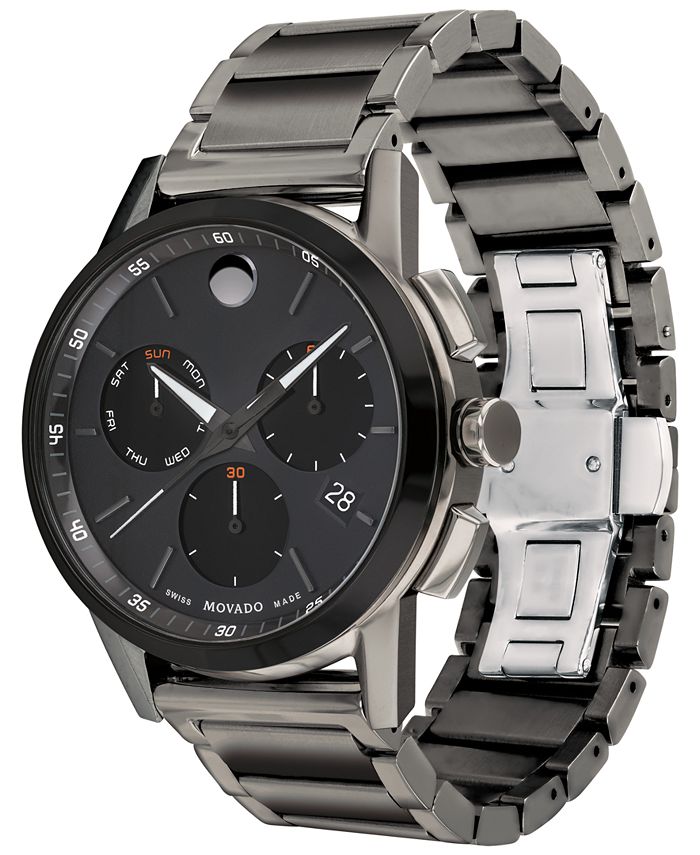 movado museum sport gunmetal