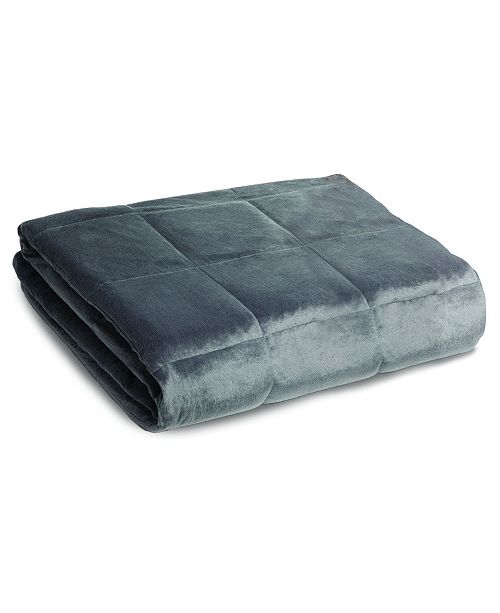 Sharper Image Calming Comfort 25lb Weighted Blanket - Blankets & Throws - Bed & Bath - Macy&#39;s