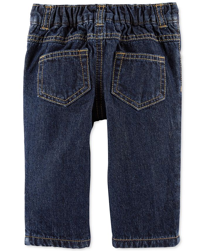 Carter's Baby Boys PullOn Cuffed Cotton Jeans Macy's