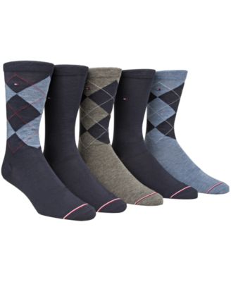 Men's 5-Pk. Argyle Premium Crew Socks