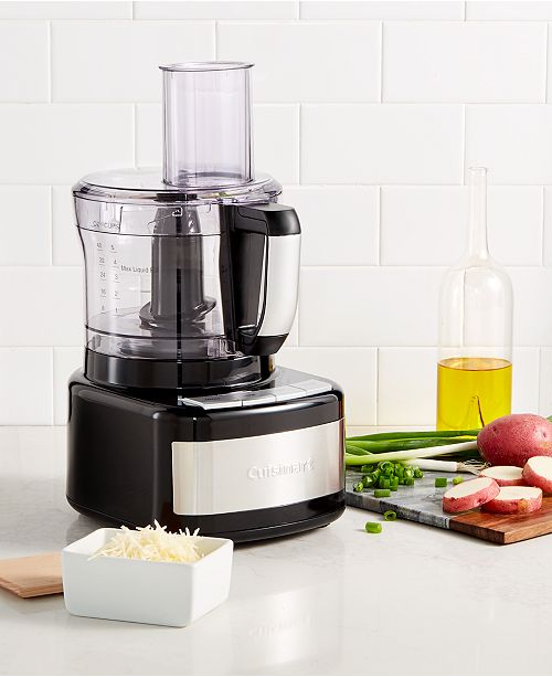 Cuisinart Cfp 8bk 8 Cup Food Processor Created For Macy S Reviews Small Appliances Kitchen Macy S