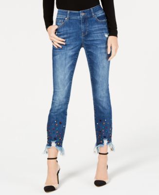 Inc store embellished jeans