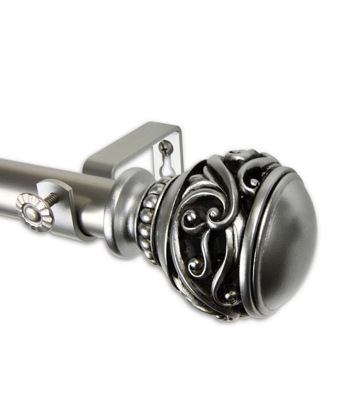 Rod Desyne - Isabella Curtain Rod 1" OD 66-120 inch - Bronze