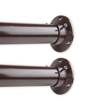 Image of 1.5" Adjustable 66-115 inch Room Divider Rod and Socket Set