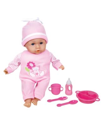 Lissi Doll - Talking Baby with Feeding Accessories, 13 inches