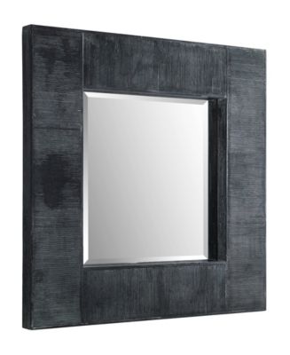 Walker Edison 32 inch Square Textured Wood Mirror - Macy's