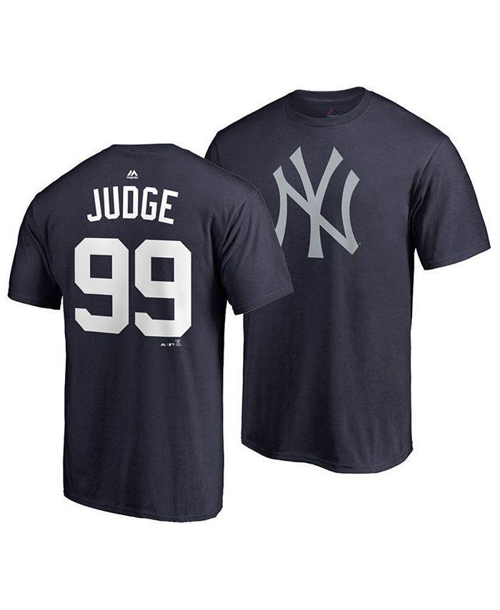 New York Yankees Aaron Judge Name & Number Graphic Crew Sweatshirt - Mens