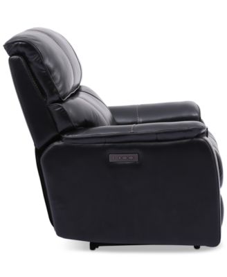 Hatherleigh 34" Leather Dual Power Recliner with USB Power Outlet