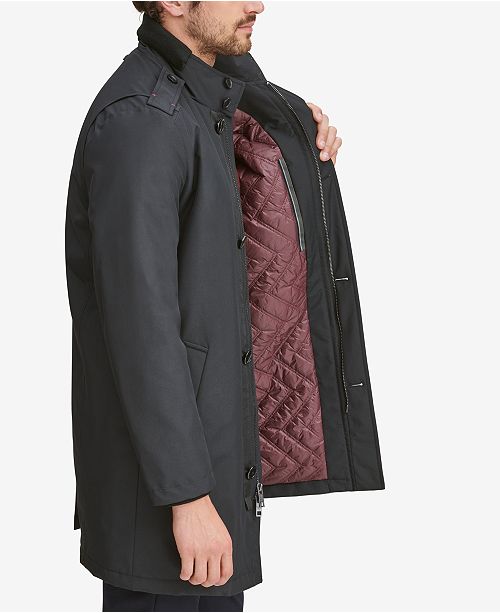 Marc New York Men's City Oxford Water Resistant Car Coat & Reviews