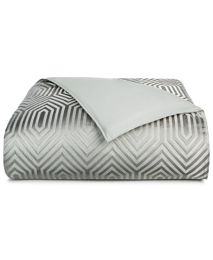 Hotel Collection Lithos Duvet Cover, Full/Queen, Created for Macy's