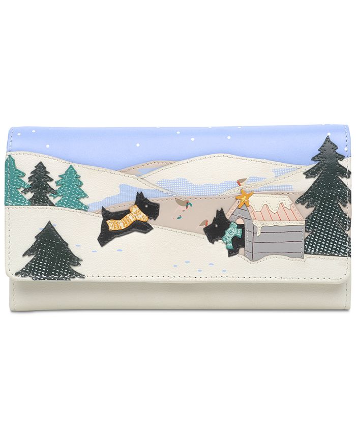 Radley London At Home In The Snow Large Matinee Wallet Macy s