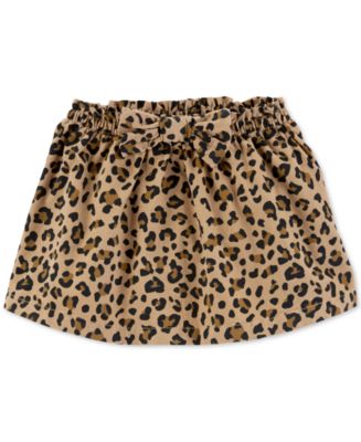 Carter's Toddler Girls Cheetah-Print Skirt Macy's