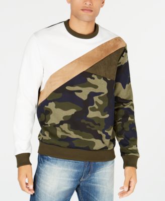 Sean John - Men's Pattern Blocked Sweater