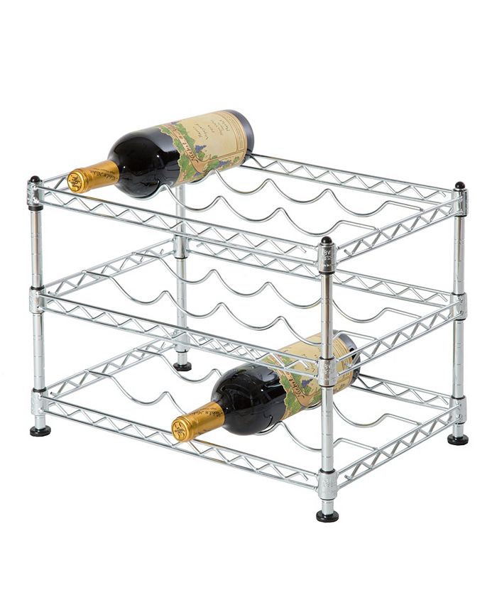 Seville Classics 12Bottle Mini Wine Rack Macy's