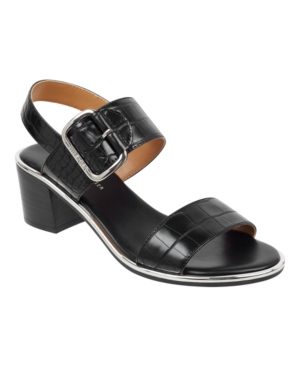 UPC 192734327574 product image for Tommy Hilfiger Katz Block-Heel Dress Sandals Women's Shoes | upcitemdb.com